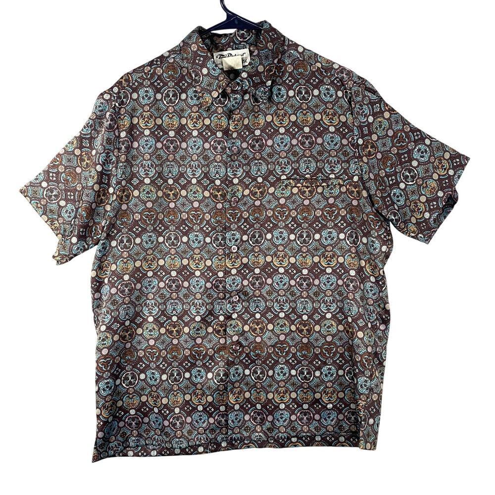 Vintage Tori Richard Liberty House Hawaiian Shirt Hawaii USA Made Mens Medium